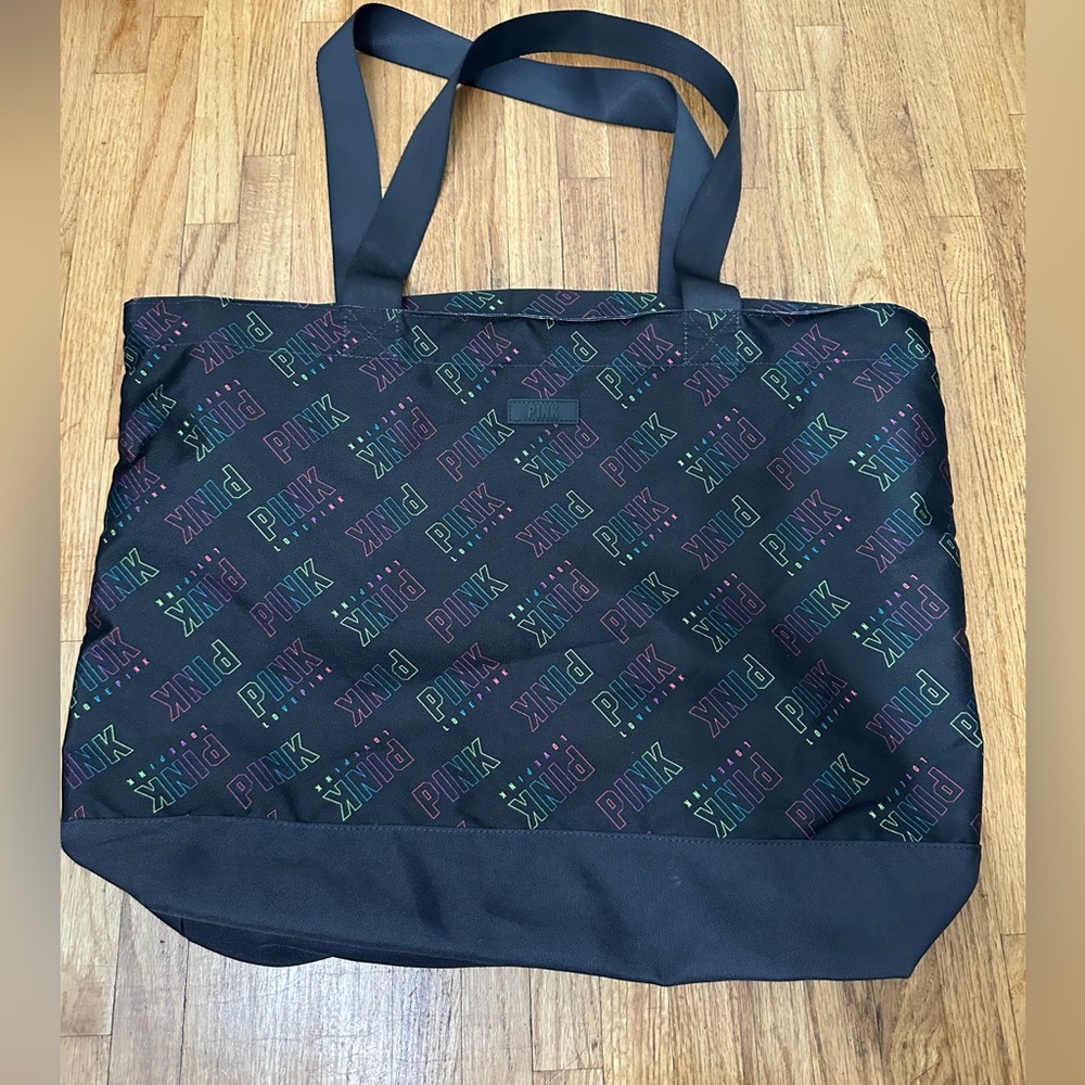 VICTORIAS SECRET PINK- Used zipper tote